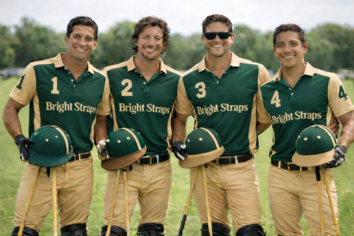 Polo and Equestrian Teams | Forest Green & Mid-Tan Rope Halter | Hand-Tied | Custom Colors