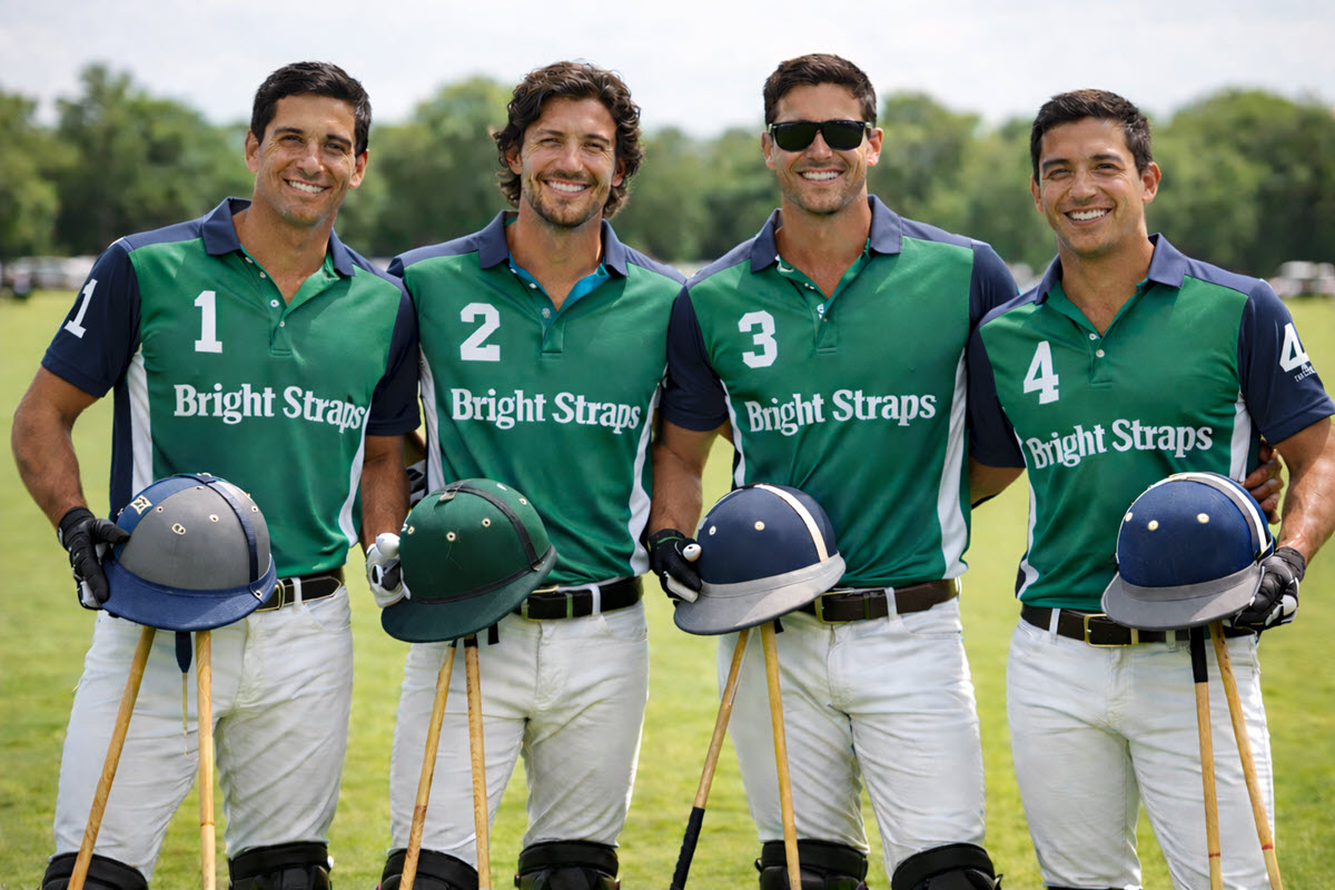 Polo and Equestrian Teams | Green & Royal Blue Rope Halter | Hand-Tied | Custom Colors