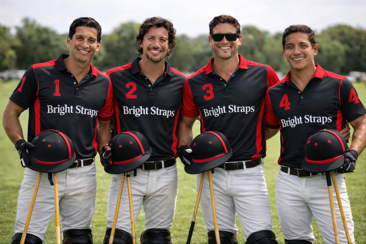 Polo and Equestrian Teams | Red & Black Rope Halter | Hand-Tied | Custom Colors
